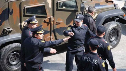 Azərbaycanda polisə müqavimət göstərən şəxs GÜLLƏLƏNDİ