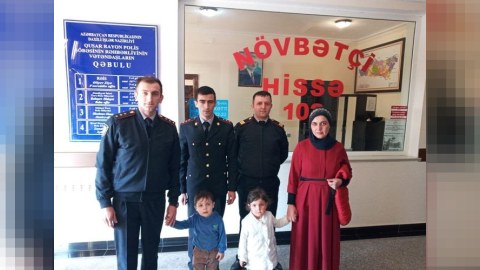 Qubada itkin düşən azyaşlı tapılıb
