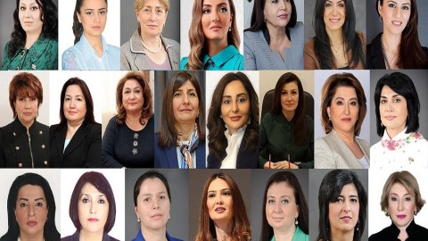 Yeni parlamentin qadın deputatları - FOTOLAR