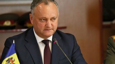 Moldova Prezidenti Rusiyaya işgüzar səfərini dayandırdı