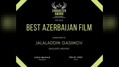 Azərbaycanlı rejissorun iki filmi beynəlxalq festivalın qalibi oldu