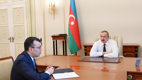 Prezident Sahil Babayevi qəbula ÇAĞIRDI