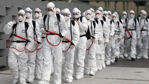 Cənubi Koreyada koronavirusa yoluxanların sayı 9 000 nəfərə çatır