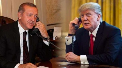 Tramp Ərdoğanla koronavurusla mübarizədən danışdı