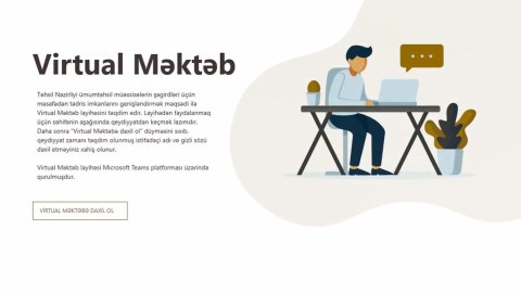 “Virtual məktəb”də qeydiyyat və siniflərin seçimi təkmilləşdirildi
