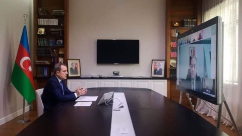 Təhsil naziri rektorlarla videokonfrans keçirdi - FOTO 