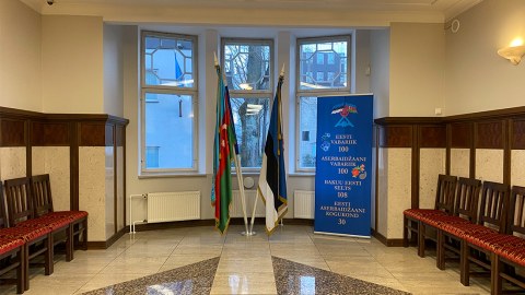 Estoniyada Azərbaycan Evi fəaliyyətə başladı - FOTO