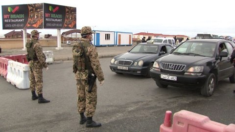 Narkotik vasitə qəbul edən sürücü postda həbs edildi, sərnişin isə qaçdı