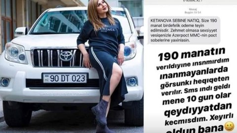 “Prado”su olan qadına 190 manat ödəmə verilib - Nazirlik AYDINLIQ GƏTİRDİ
