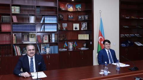 Cümhuriyyət varislərinin iştirakı ilə beynəlxalq videokonfrans keçirilib - FOTO