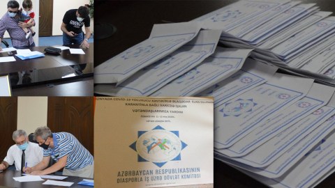 Özbəkistandakı azərbaycanlılara maddi dəstək göstərilib