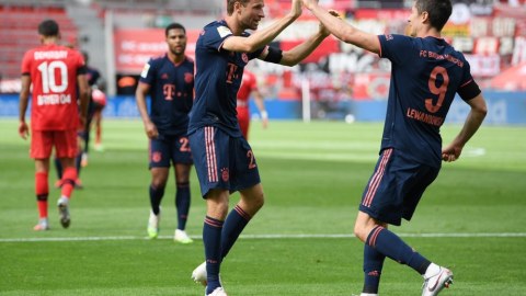 “Bayer Leverkuzen” - “Bavariya” oyununda altı qol vuruldu
