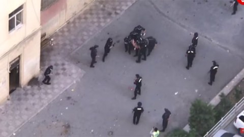 Polisə zibil atanlarla bağlı HƏBS QƏRARI verildi