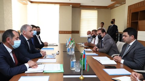 Neftçalada su təchizatı və kanalizasiya sisteminin yenidən qurulmasına başlanıb