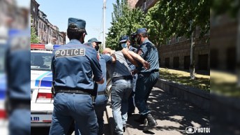 İrəvanda daha 91 nəfər nəfər saxlanıldı