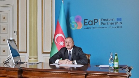 Prezident beynəlxalq tədbirdə Ramil Səfərovla bağlı qərardan danışdı