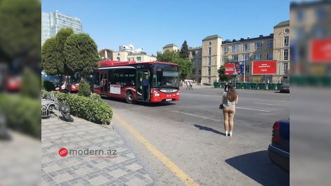 Gücləndirilmiş karantin rejimindən sonra Bakı nəqliyyatından FOTOREPORTAJ
