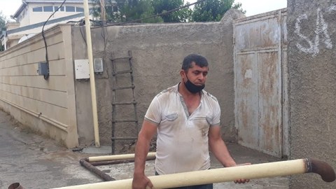 Xəttin yerini dəyişmək istədi, 1200 nəfəri qazsız qoydu 