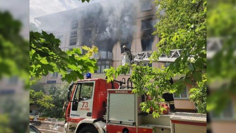 Yaşayış binasında partlayış: 7 nəfər yaralandı