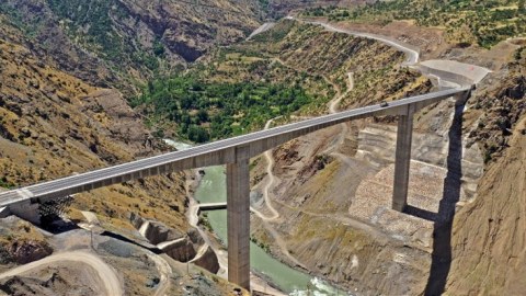 Türkiyədə ən hündür körpünün açılışı oldu