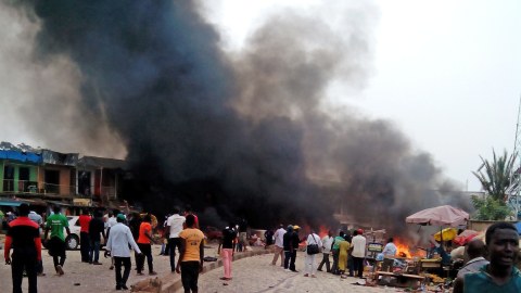 Nigeriyada bomba partladı - 7 ölü