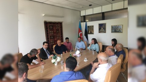 Estoniyada Azərbaycan diasporunun nümayəndələri ilə görüş keçirildi
