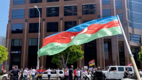 Los Ancelesdə İNSİDENT - Ermənilər azərbaycanlılara hücum etdi, 7 soydaşımız xəsarət aldı - FOTOLAR