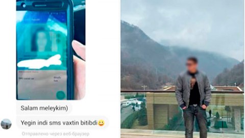 Qadına mesaj yazan polis işdən ÇIXARILDI