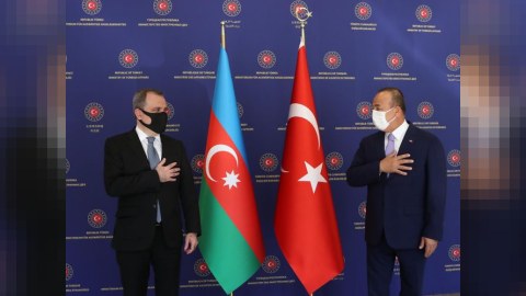 Azərbaycan və Türkiyə XİN başçılarının təkbətək görüşü keçirilir