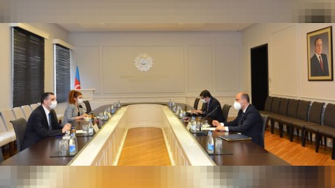 Təhsil naziri Türkiyə səfiri ilə görüşdü