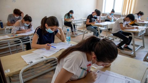 Bu gün keçirilən qəbul imtahanının düzgün CAVABLARI