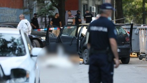 Serbiyada insident: ölən var