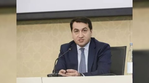 “Ermənistanın işğal olunmuş ərazilərdə apardığı qeyri-qanuni məskunlaşma müharibə cinayətidir” - Hikmət Hacıyev 