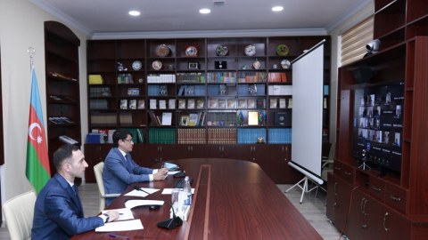 Almaniya azərbaycanlıları ilə videogörüş keçirilib