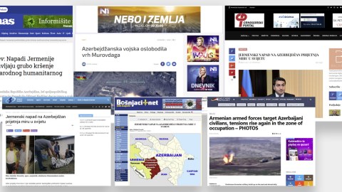 Macarıstan, Monteneqro, Serbiya, Bosniya və Hersoqovina mediasında Ermənistanın təxribatından yazılıb