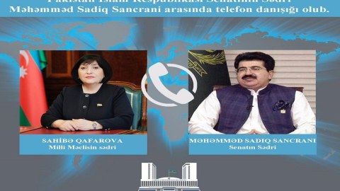Sahibə Qafarova Senatın sədri ilə danışdı