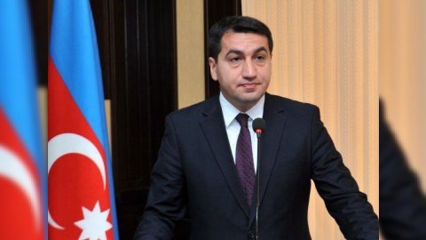 Hikmət Hacıyev: “Ermənistanın iki “Su-25” təyyarəsi partlayıb”