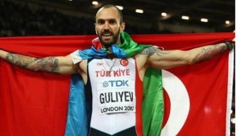 Türkiyə millisinin əslən azərbaycanlı atleti Ramil Quliyevdən Vətənə dəstək videosu