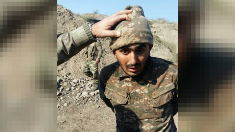 Daha bir erməni əsgər Azərbaycan Ordusuna təslim oldu - FOTO