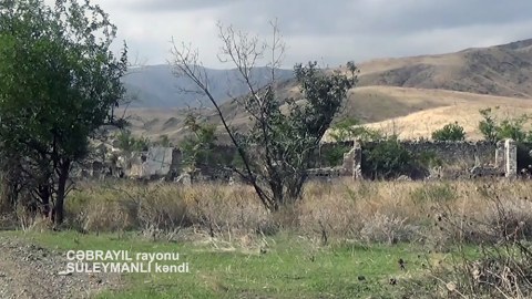 Cəbrayılın işğaldan azad olunmuş Süleymanlı kəndindən VİDEO