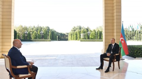 İlham Əliyev Türkiyənin “Haber Türk” telekanalına müsahibə verdi