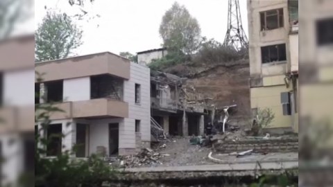 Xankəndinin boş qalan küçələri - FOTO+VİDEO