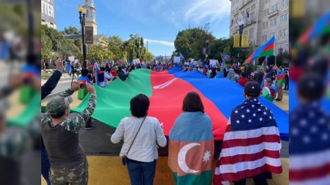 ABŞ-dakı Azərbaycan diaspor təşkilatlarından etiraz - FOTO