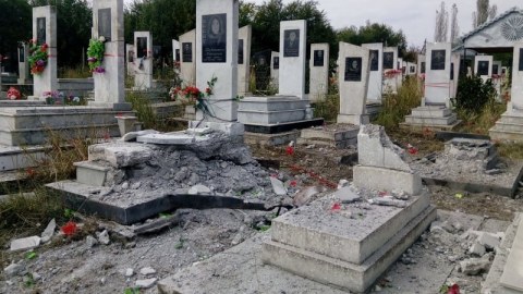 Ermənilər Tərtərdə qəbiristanlığı atəşə tutdu - 3 mülki vətəndaş həlak oldu