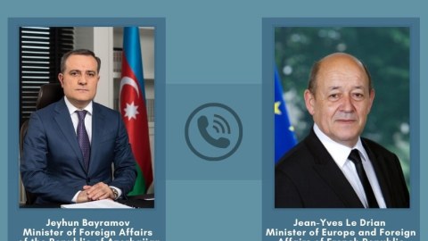 Ceyhun Bayramov Azərbaycanın şərtini Fransanın XİN rəhbərinə ELAN ETDİ  
