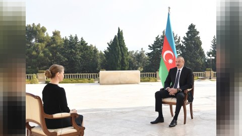 Prezident: “Danışıqlardan sonra heç 24 saat keçməmiş Gəncə şəhərinə hücum edildi”- MÜSAHİBƏ