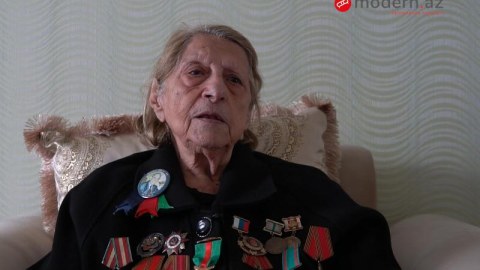 100 yaşlı azərbaycanlı müharibə veteranı Putini Qarabağa dəvət etdi - VİDEO