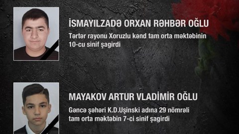 Təhsil naziri erməni terrorunun qurbanı olan şagirdlərdən YAZDI