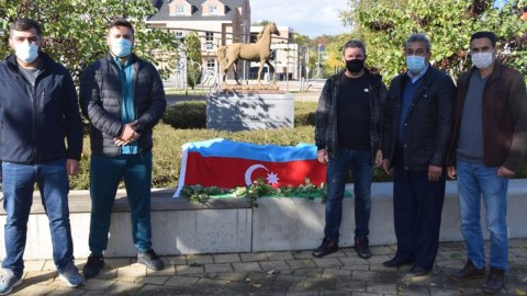 Belçikada erməni terrorunun qurbanları yad edildi