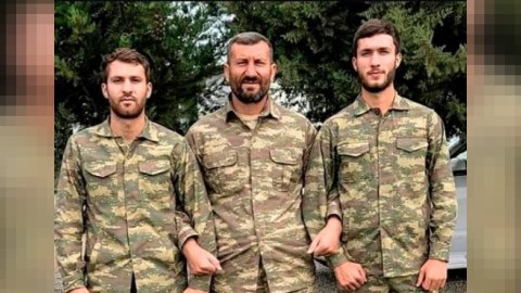 Oğlanları ilə birgə döyüşdü, şəhid oldu - VİDEO